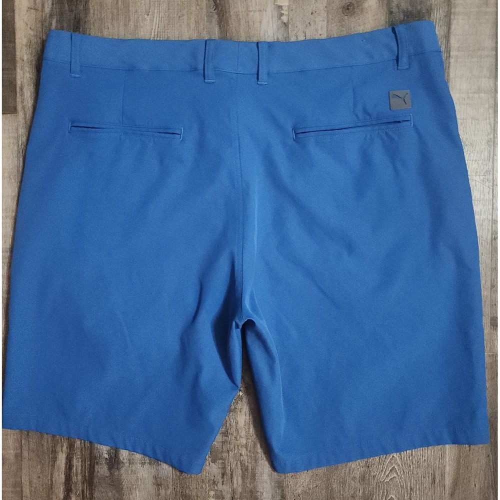Puma Golf Shorts Mens 36 Blue Performance Athletic Activewear - Picture 7 of 8